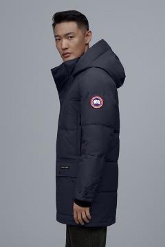 Chamarras Canada Goose Hombre Mexico - Emory Abrigos Azules QU3756908